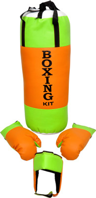Toyshine Punching Kit For Kids Less than 8 years.. With Helmet and Gloves and a strong carry bag . Boxing