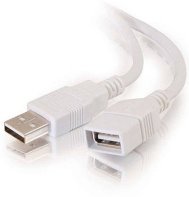 

S.Blaze TV-out Cable USB 3.0 EXTENSION MALE TO MALE CABLE(White, For Laptop, 1 m)