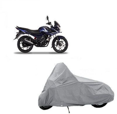 

Kaaz Two Wheeler Cover for Bajaj(Discover 150 f, Silver)