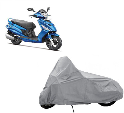 

Smart Two Wheeler Cover for Hero(Maestro, Silver)