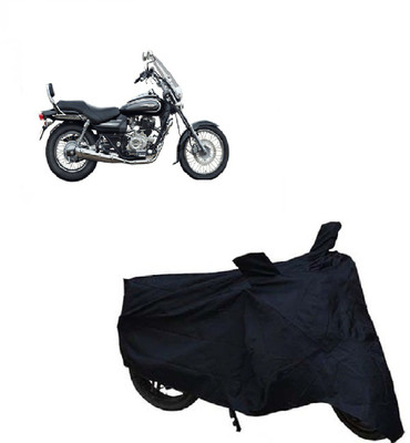 

AUTO AGE Two Wheeler Cover for Bajaj(Avenger 220 Cruise, Black)