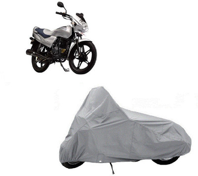 

AUTO AGE Two Wheeler Cover for LML(Freedom, Silver)