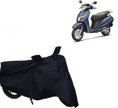 SMART Two Wheeler Cover for Honda(Activa 125, Black)