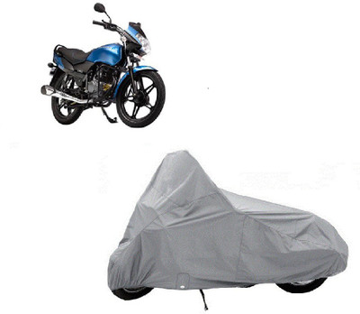 

AUTO AGE Two Wheeler Cover for LML(Freedom, Silver)