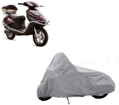 

AUTO AGE Two Wheeler Cover for Electric Cruz(Silver)