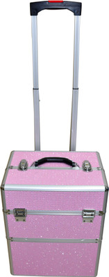 

Pride Star Unicorn to store cosmetic itmes Trolly Vanity Box(Pink)