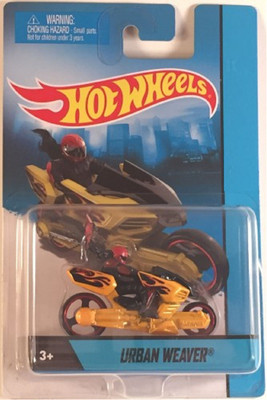 

Hot Wheels Urban Weaver 1:64 Scale Bike With Rider(Multicolor)