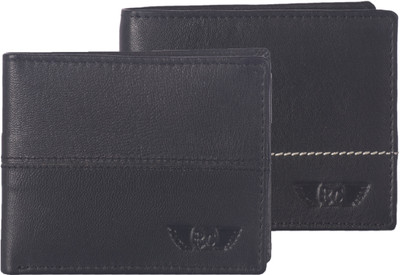 

Royster Callus Men Black Genuine Leather Wallet(7 Card Slots)