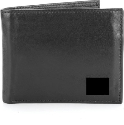

MI CORPORATIONS Men Black Artificial Leather Wallet(4 Card Slots)