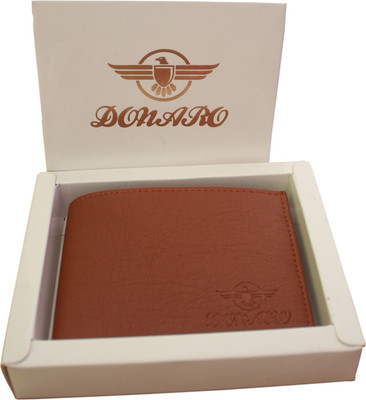 

DONARO Men Brown Artificial Leather Wallet(8 Card Slots)