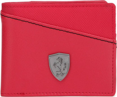

Shockyfi Men Red Artificial Leather Wallet(6 Card Slots)