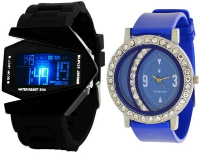 Maxi Retail Branded Combo AJS047 Watch  - For Men & Women   Watches  (Maxi Retail)