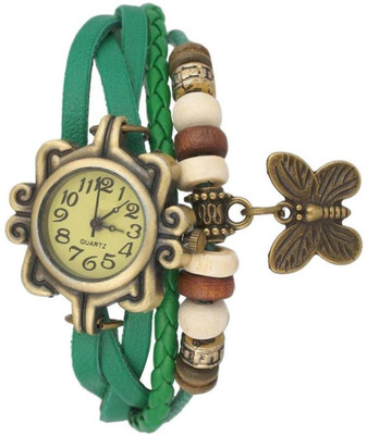 View T TOPLINE Green Dori analoge stylish designer watches for girl and women Watch  - For Girls Wrist Watches Price Online(T TOPLINE)