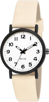 SOOMS SLIM DIAL B2 134 white strap BASICS GIRLS & LADIES casual & party wear Watch  - For Women   Watches  (Sooms)