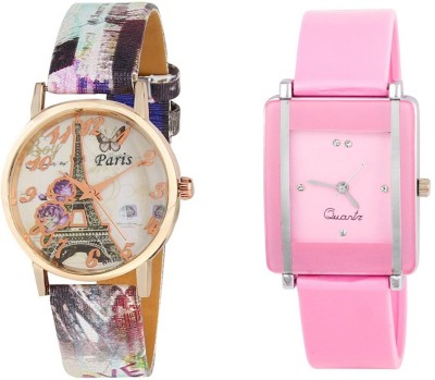 Keepkart paris Affiltower With Glory Square Unique Passion Love Swag Combo 0073 For Women And Girls Watch  - For Boys & Girls   Watches  (Keepkart)