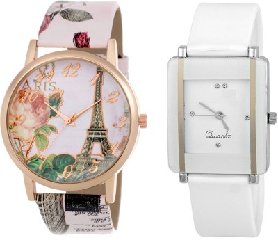 Keepkart paris Affiltower With Glory Square Unique Passion Love Swag Combo 0057 For Women And Girls Watch  - For Boys & Girls   Watches  (Keepkart)
