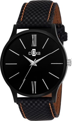 cloxa Black Dial Watch Watch  - For Men   Watches  (Cloxa)