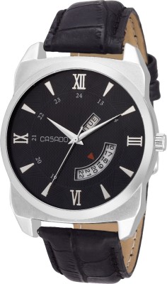 Casado 201DDBl Black Sapphire Day and Date Watch  - For Men   Watches  (Casado)