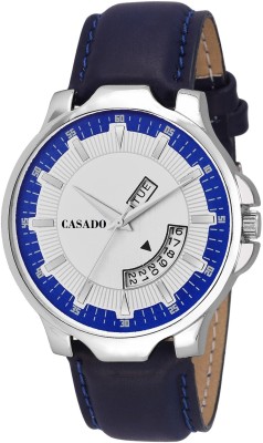 Casado 199DDWhBl Blue Sapphire Day and Date Watch  - For Men   Watches  (Casado)
