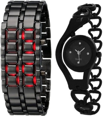Maan International STYLISH WATCH SET FOR COUPLE MADE FOR EACH OTHER Watch Watch  - For Men & Women   Watches  (Maan International)