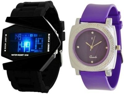 Maxi Retail Branded Combo AJS048 Watch  - For Men & Women   Watches  (Maxi Retail)