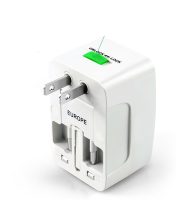 

Techie World International All in One Universal Worldwide Adaptor Worldwide Adaptor(White)