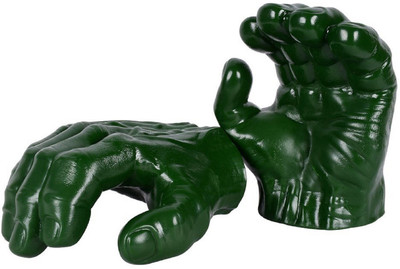 

RIANZ Hulk Gamma Grip Fists, Marvel Avengers Hulk Smash Hands For Kids(Green)
