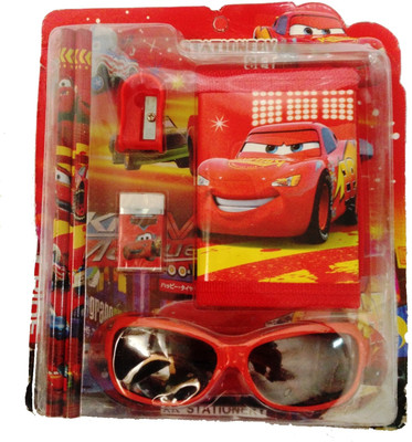 

Funcart Car Goggle & Wallet Stationery Set (pack of 6pcs)