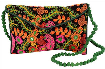 

Retailmart Traditional HandiCrafted Waterproof Sling Bag(Multicolor, 8 L)