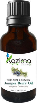 

KAZIMA Juniper Berry Essential Oil (15ML) Pure Natural For Skin Care & Hair Treatment(15 ml)