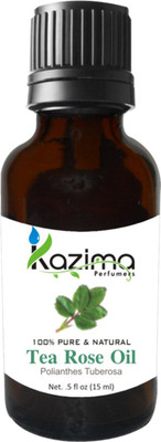 

KAZIMA Tea Rose Essential Oil (15ML) Pure Natural For Skin Care & Hair Treatment(15 ml)