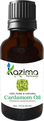 

KAZIMA Cardamom Essential Oil (15ML) Pure Natural For Skin Care & Hair Treatment(15 ml)