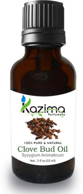 

KAZIMA Clove Bud Essential Oil (15ML) Pure Natural For Skin Care & Hair Treatment(15 ml)