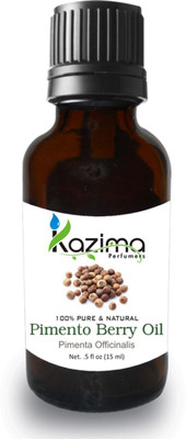 

KAZIMA Pimento Berry Essential Oil (15ML) Pure Natural For Skin Care & Hair Treatment(15 ml)