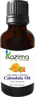 

KAZIMA Calendula Essential Oil (15ML) Pure Natural For Skin Care & Hair Treatment(15 ml)
