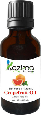 

KAZIMA Grapefruit Essential Oil (15ML) Pure Natural For Skin Care & Hair Treatment(15 ml)