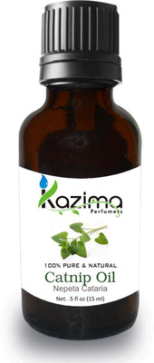 

KAZIMA Catnip Essential Oil (15ML) Pure Natural For Skin Care & Hair Treatment(15 ml)