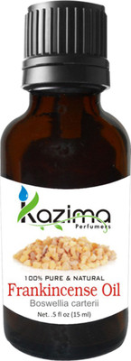 

KAZIMA Frankincense Essential Oil (15ML) Pure Natural For Skin Care & Hair Treatment(15 ml)