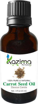 

KAZIMA Carrot Seed Essential Oil (15ML) Pure Natural For Skin Care & Hair Treatment(15 ml)