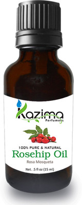 

KAZIMA Rosehip Cold Pressed Carrier Oil (15ML) Pure Natural For Skin Care & Hair Treatment(15 ml)