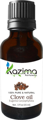 

KAZIMA Clove Essential Oil (15ML) Pure Natural For Skin Care & Hair Treatment(15 ml)