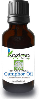 

KAZIMA Camphor Essential Oil (15ML) Pure Natural For Skin Care & Hair Treatment(15 ml)