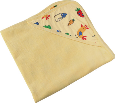 

Smiling Kids Cotton 330 GSM Bath Towel(Yellow)