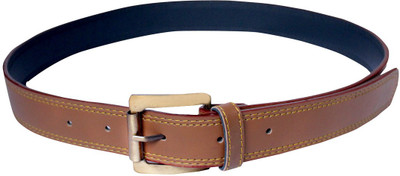 

HD Men Formal Brown Fabric Reversible Belt