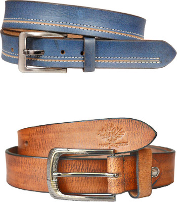 

Mapletree Men Casual Multicolor Genuine Leather Belt