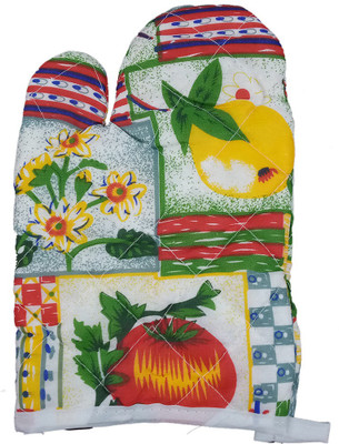 Shoppernation Thick Microwave Oven Gloves Dry Glove(Free Size)