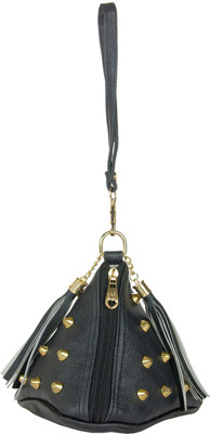 

JG Shoppe Party Black Clutch