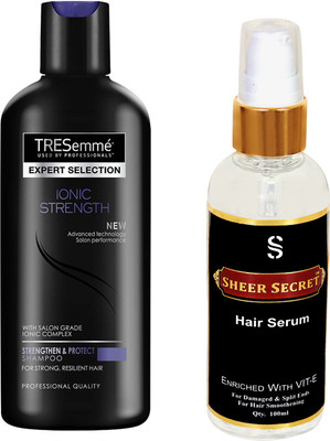 

TRESemme IONIC STRENGTH SHAMPOO with SHEER SECRET SERUM(Set of 2)