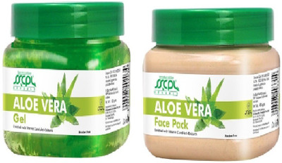 

SSCPL Herbals AloeVera Gel & Facepack (450 gms each)(Set of 2)