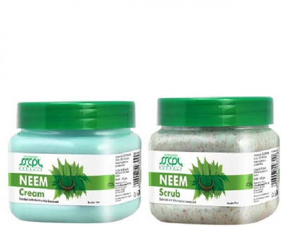 

SSCPL Herbals Neem Scrub & Cream (450 gms each)(Set of 2)